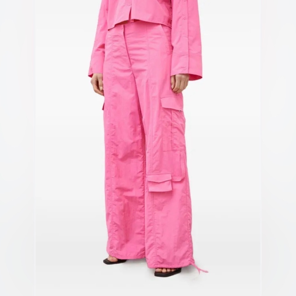 NWT 2nd Day Pink cargo pants size 34